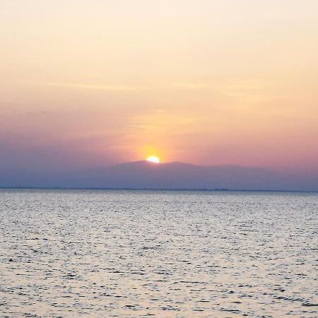 Pure Bliss Luxury Beachfront Apartment With Panoramic Sea Views, Electric Bbq, Gym Equipment And More Agia Triada  Exterior foto
